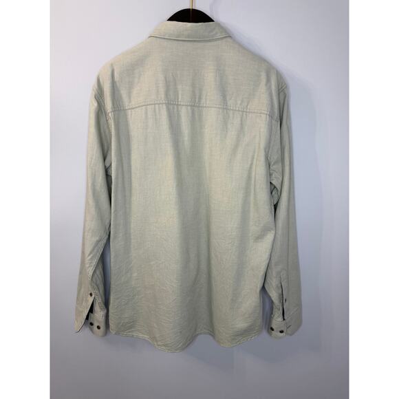 Kuhl Dillingr Flannel Cotton Blend Button Down Long Sleeve Men's Sz XL - Picture 3 of 13